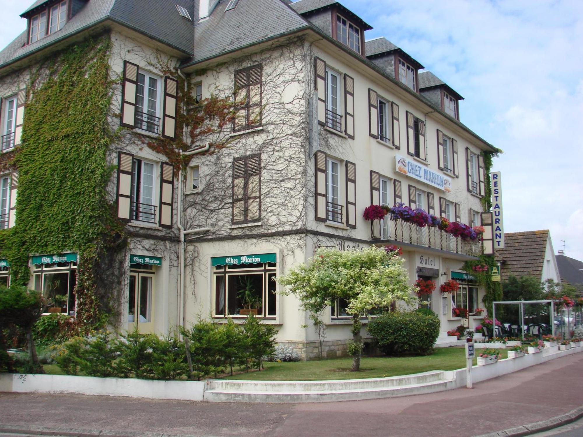 Hotel Chez-Marion Merville-Franceville-Plage Exterior foto
